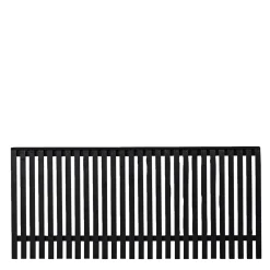 SENDAI HEGN FUNGICIDBEHANDLET OG GRUNDMALET SORT 180 X 80 CM>Plus Best