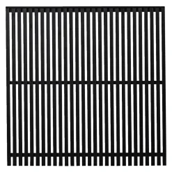 SENDAI TRÆHEGN FUNGICIDBEHANDLET OG GRUNDMALET SORT 180 X 180 CM>Plus