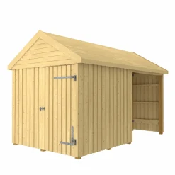 Redskabsskure ^ Plus STANDARD HAVEHUS 10 M²