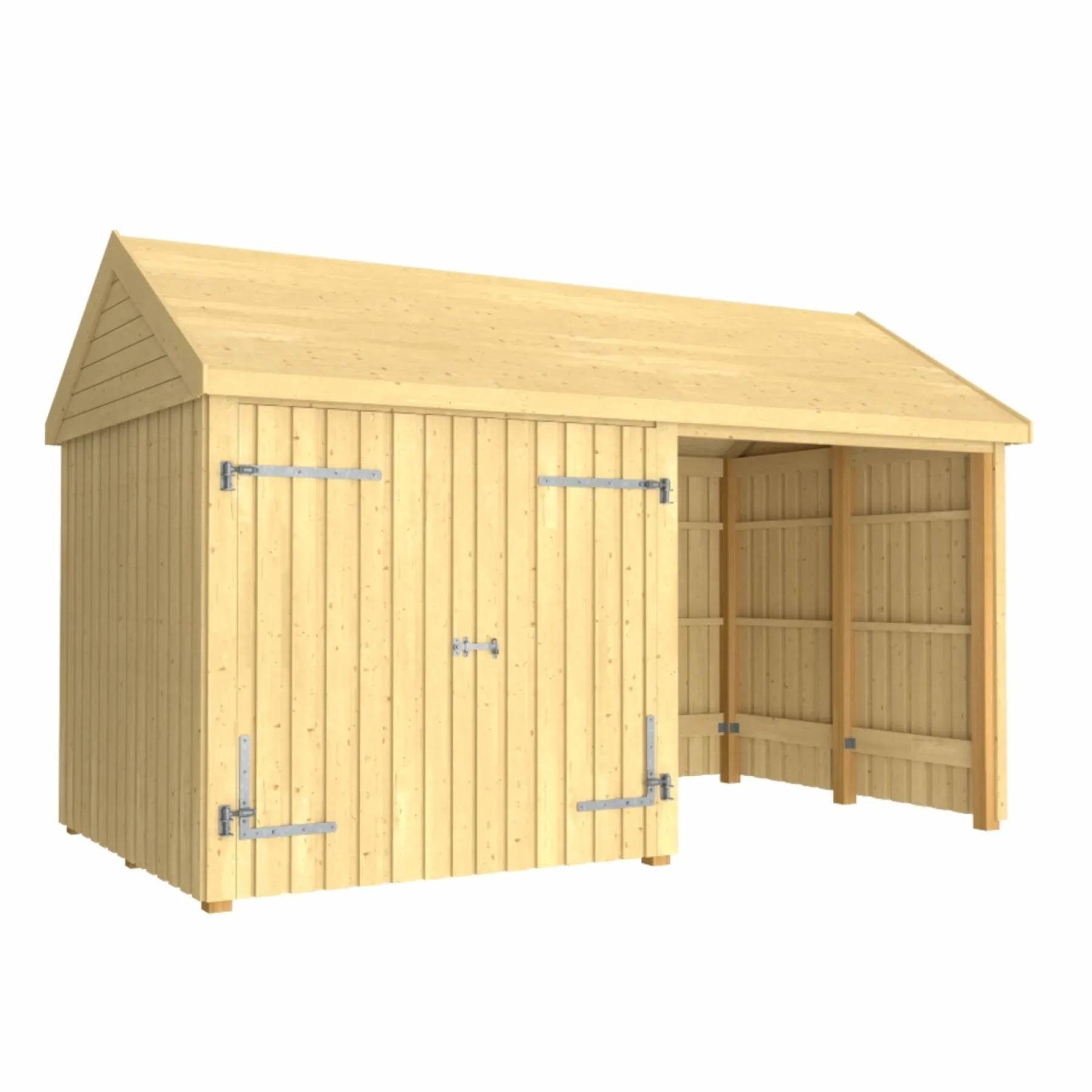 Redskabsskure ^ Plus STANDARD HAVEHUS 10 M²
