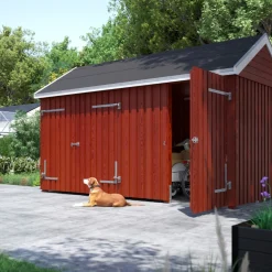 Redskabsskure ^ Plus STANDARD HAVEHUS 14,5 M2