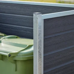 STÅLSTOLPE VARMGALVANISERET STÅL 4.50 X 4.50 X 186 CM>Plus Outlet