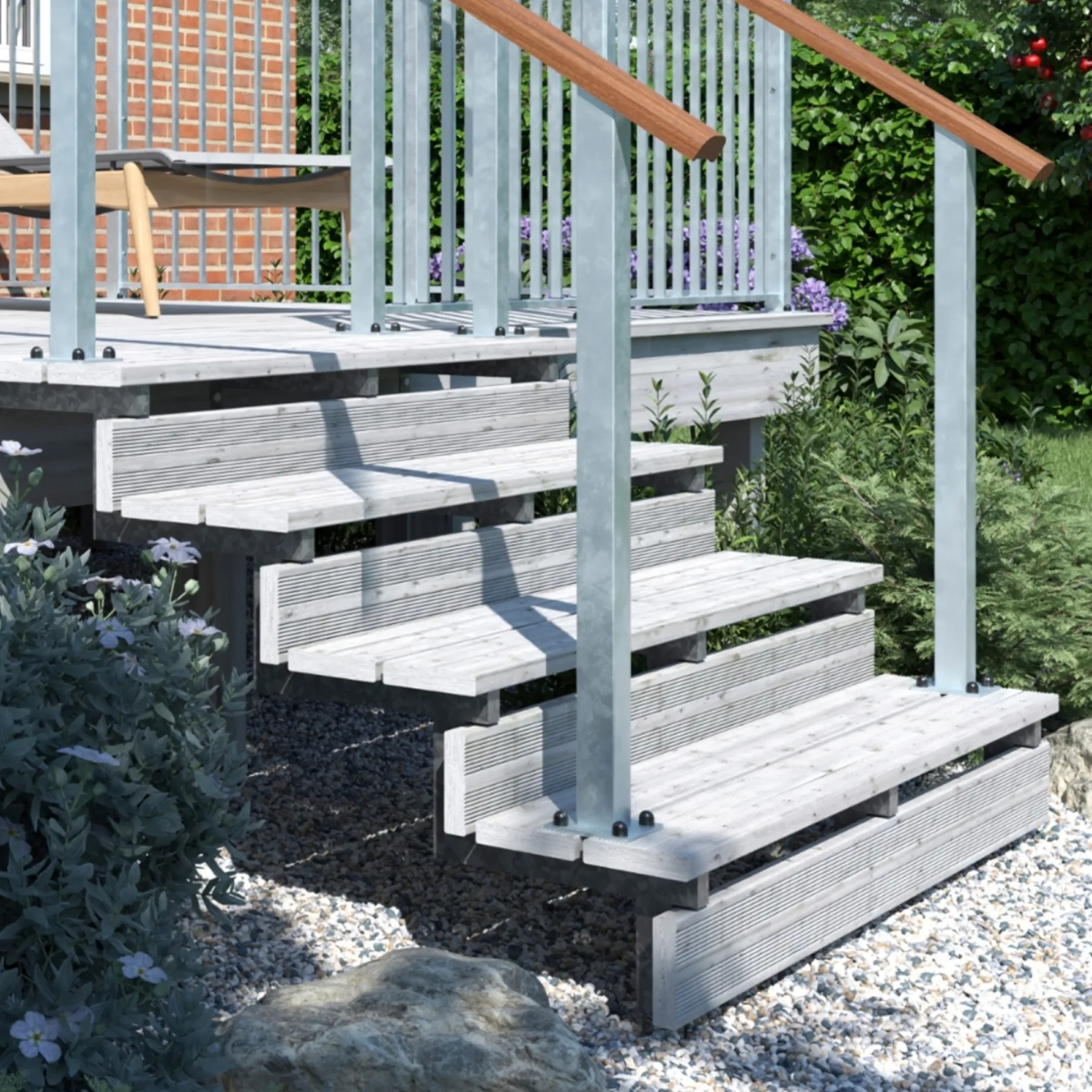 STOLPE VARMGALVANISERET STÅL 4.50 X 4.50 X 87.10 CM>Plus Sale