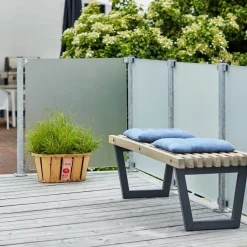 STOLPE VARMGALVANISERET STÅL 4.50 X 4.50 X 96 CM>Plus Clearance