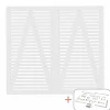 TOKYO LÅGE FUNGICIDBEHANDLET OG GRUNDMALET 2 GANGE HVID 200 X 180 CM>Plus Discount