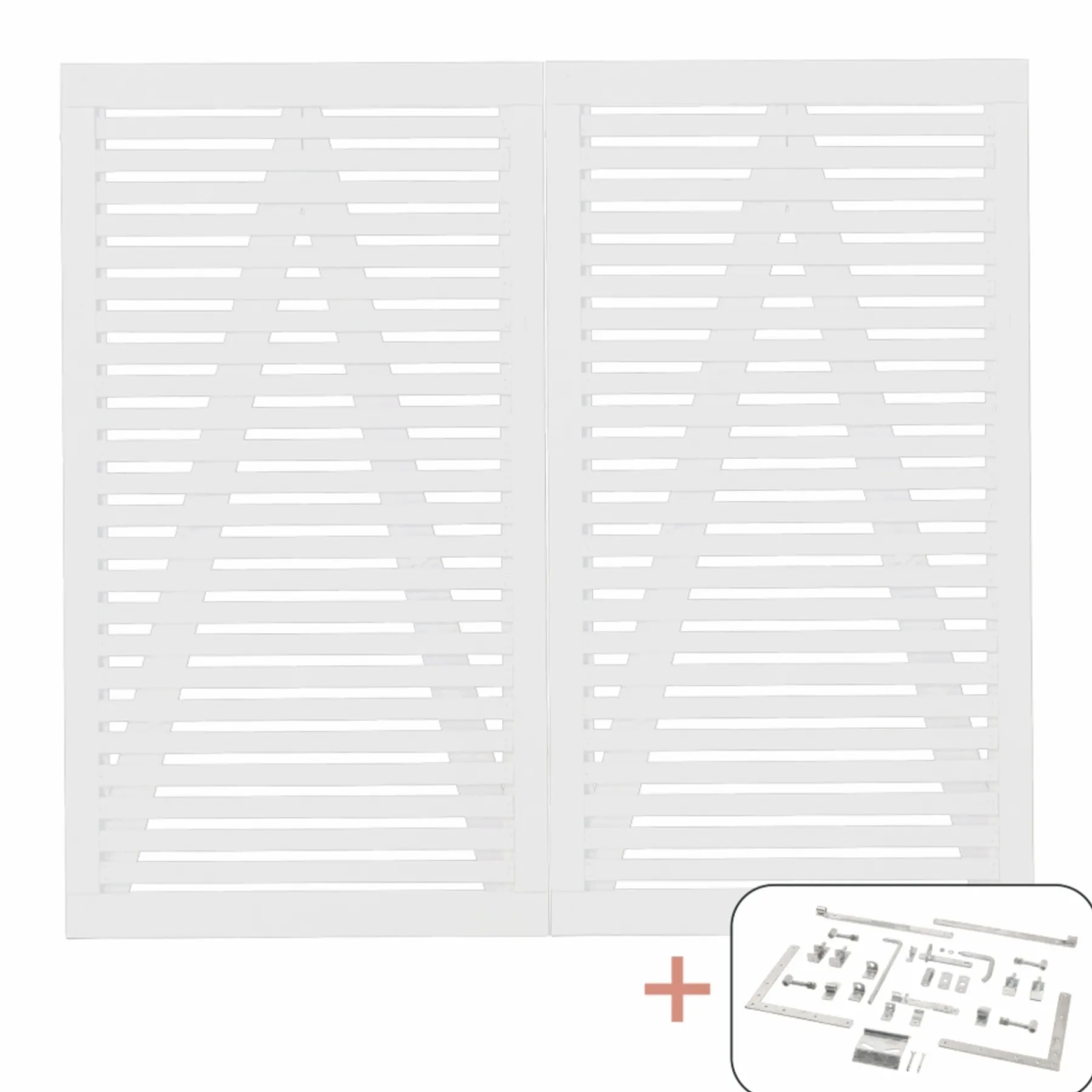TOKYO LÅGE FUNGICIDBEHANDLET OG GRUNDMALET 2 GANGE HVID 200 X 180 CM>Plus Discount