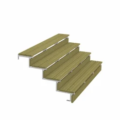 4 TRIN TERRASSETRAPPE 1800 X 710 MM>Plus Sale