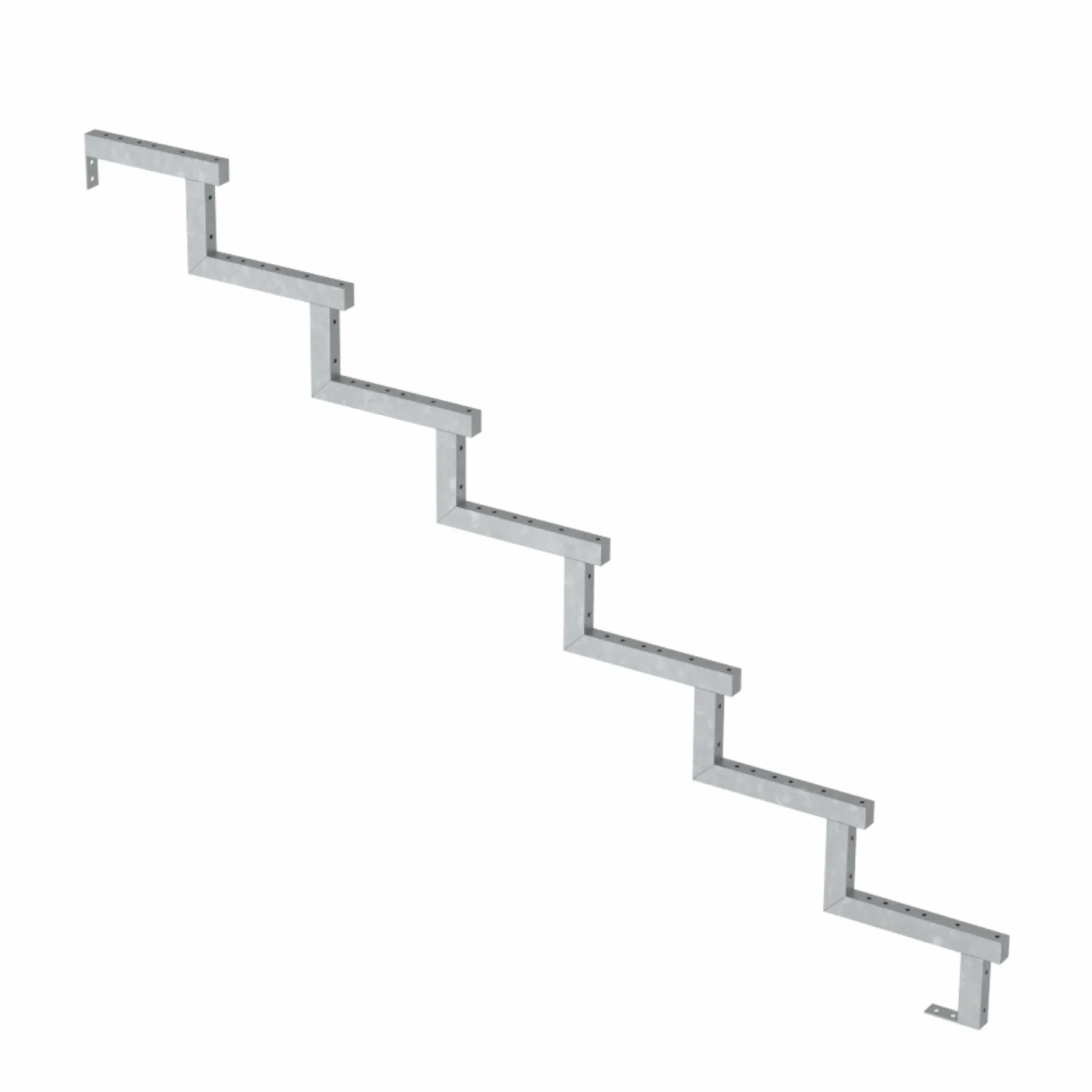Trappevanger ^ Plus 7 TRIN TERRASSETRAPPE 1200 X 1220 MM