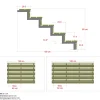 Trappevanger ^ Plus 5 TRIN TERRASSETRAPPE 1800 X 880 MM
