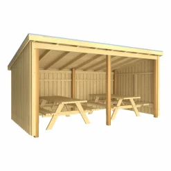 TYPE 1B MADPAKKEHUS 9,5 M²>Plus Hot