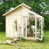 UDERUM REDSKABSRUM M/DRIVHUS 6,6 M2>Plus Clearance