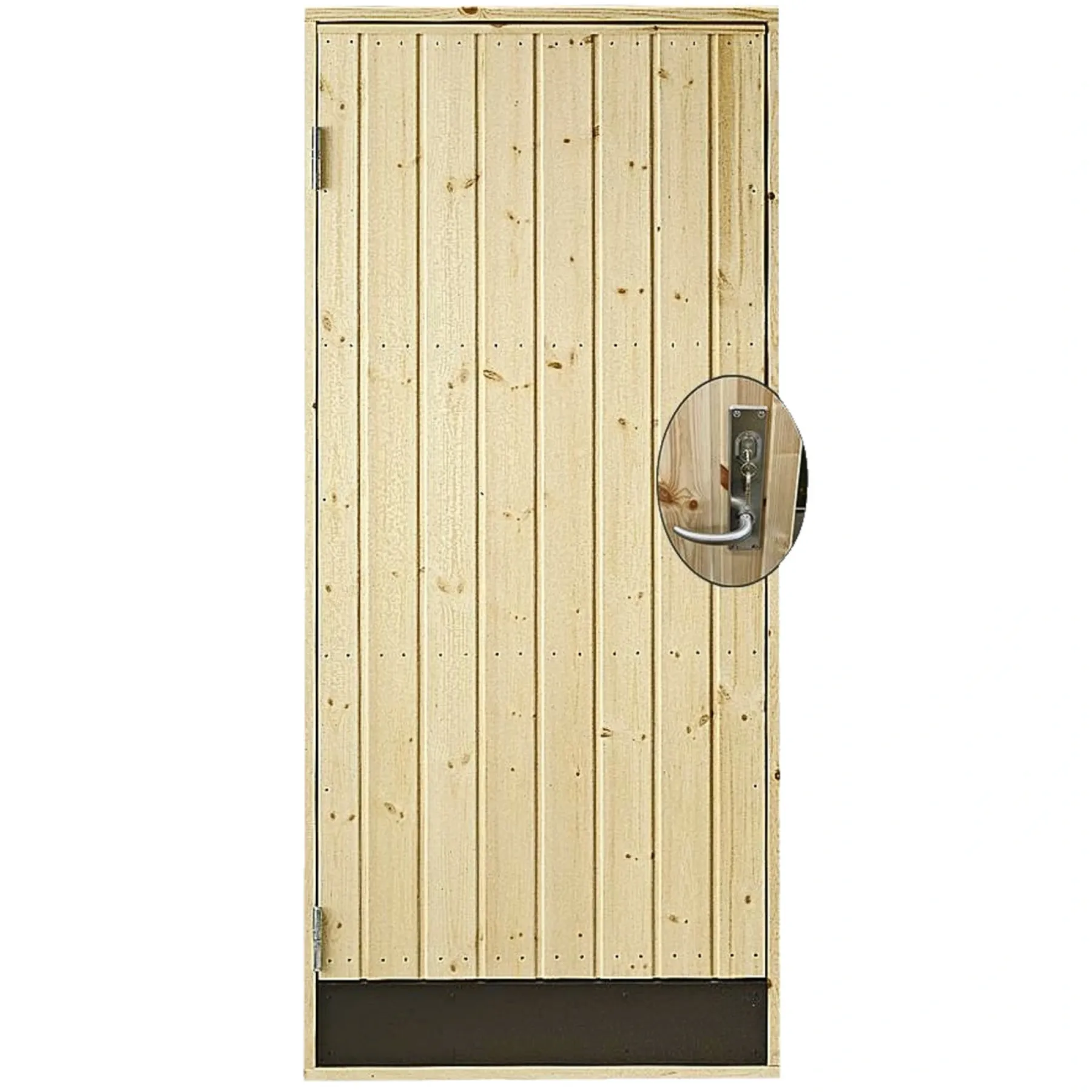 Yderdøre ^ Plus UDHUSDØR 55 X 786 X 1878 MM VENSTRE