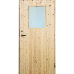 Yderdøre ^ Plus VIBO STANDARD M/VINDUE UDHUSDØR 105 X 886 X 1978 MM HØJRE