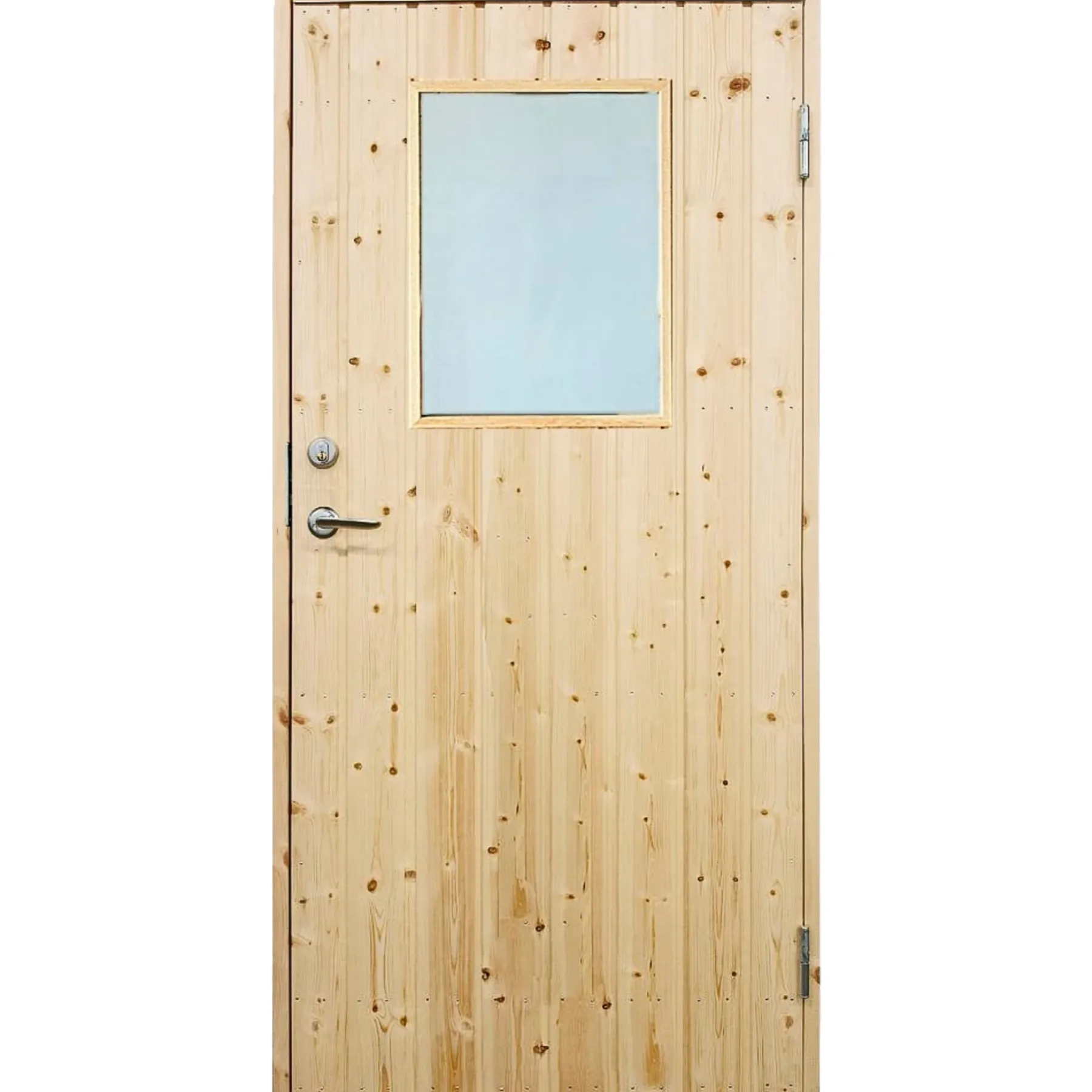 Yderdøre ^ Plus VIBO STANDARD M/VINDUE UDHUSDØR 105 X 886 X 1978 MM HØJRE