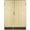 Yderdøre ^ Plus VIBO UDHUSDØRE DOBBELT UDHUSDØR 105 X 1278 X 1878 MM HØJRE