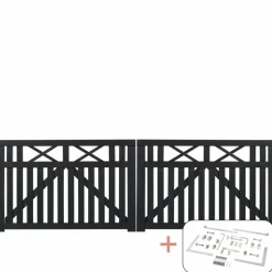 VINESSE LÅGE FUNGICIDBEHANDLET OG GRUNDMALET SORT 300 X 98 CM>Plus Sale