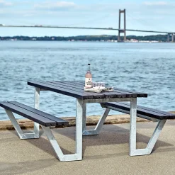 WEGA BORDBÆNKESÆT SORT>Plus Hot