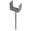 STOLPEBÆRER 101X90X400 MM VARMGALVANISERET>PN beslag Best