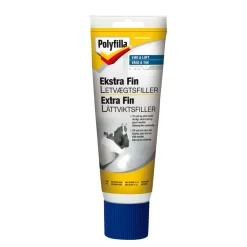 LETVÆGT SPARTELMASSE/FILLER 200 ML HVID>Polyfilla New