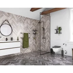 Tilbehør Badeværelse ^ Pressalit STYLE TOILETPAPIRHOLDER MAT SORT