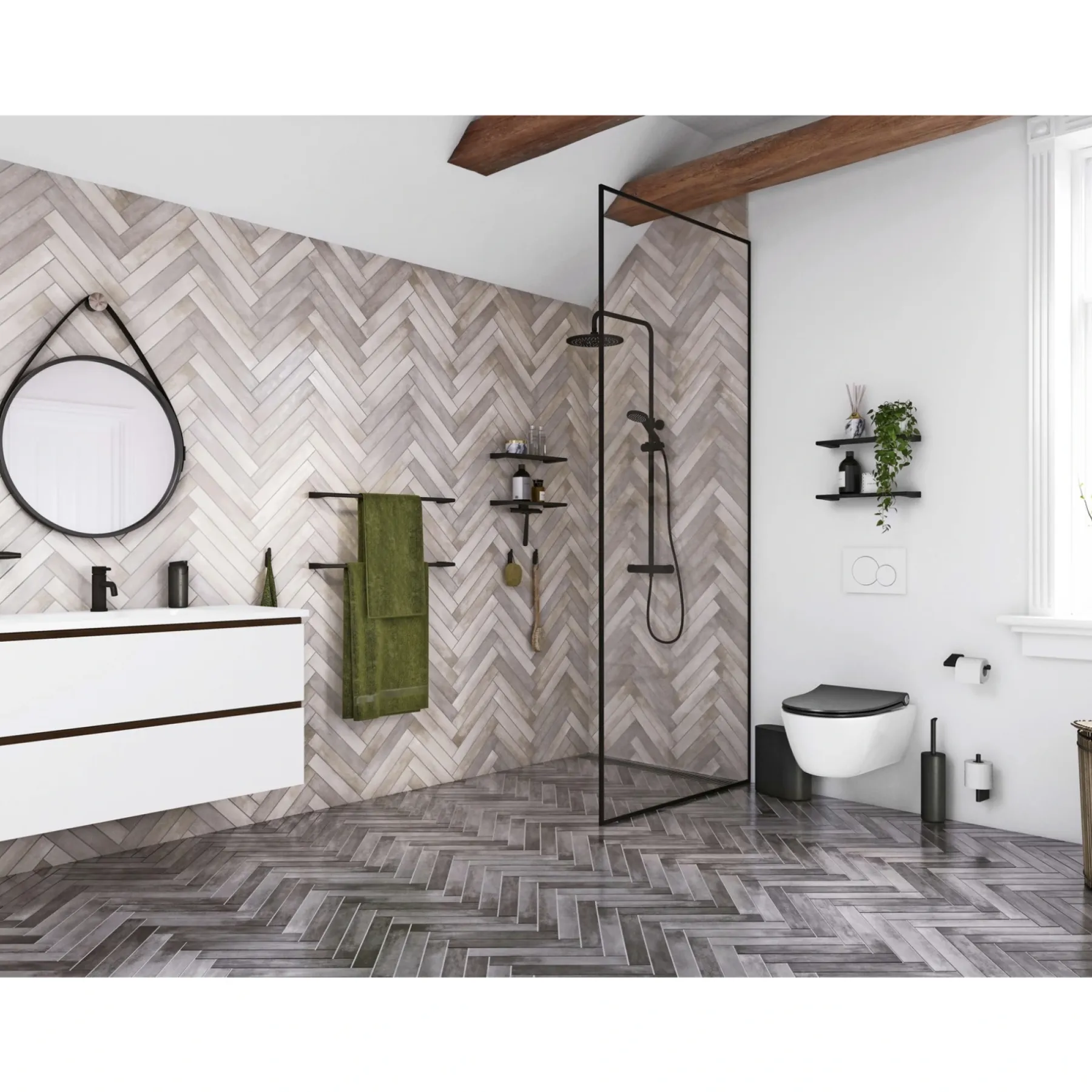 Tilbehør Badeværelse ^ Pressalit STYLE TOILETPAPIRHOLDER MAT SORT