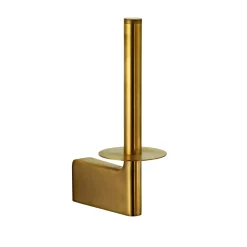 Tilbehør Badeværelse ^ Pressalit STYLE TOILETPAPIRHOLDER BØRSTET MESSING