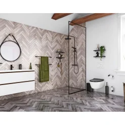 Tilbehør Badeværelse ^ Pressalit STYLE TOILETPAPIRHOLDER MAT SORT