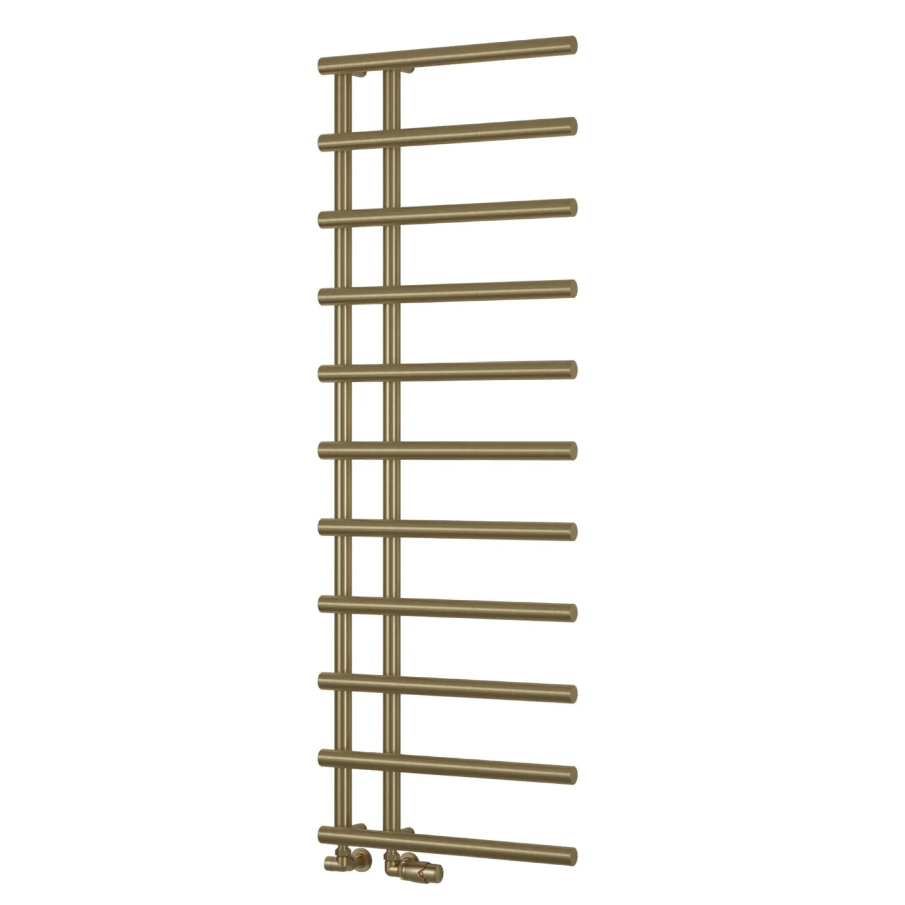 Håndklædetørrere ^ Prestige MATERA MATERA HÅNDKLÆDETØRRER, CENTRAL- OG FJERNVARME MESSING 500X1412MM