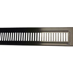 Rammer & Riste ^ Purus 900 MM RIB, SORT AFLØBSRIST 92.50 X 900 MM