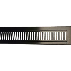 1000 MM RIB, SORT AFLØBSRIST 92.50 X 1000 MM>Purus Best