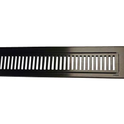 800 MM RIB, SORT AFLØBSRIST 92.50 X 800 MM>Purus Best