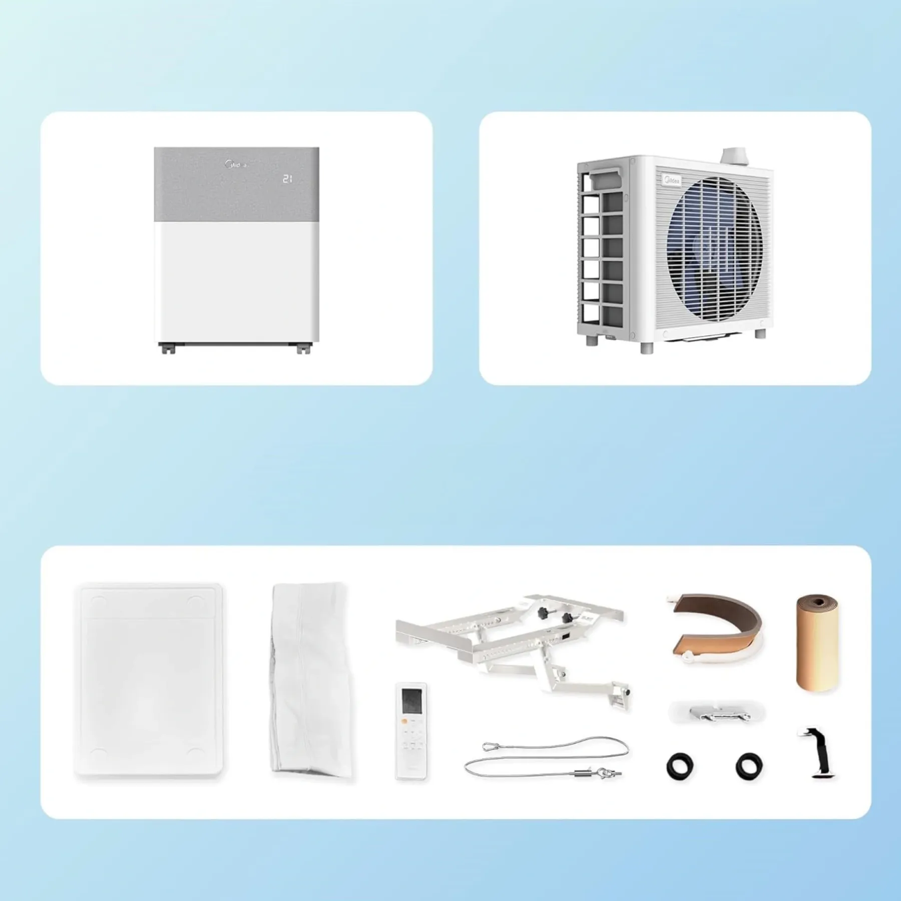 MIDEA PORTASPLIT AIRCONDITION>Qlima Discount