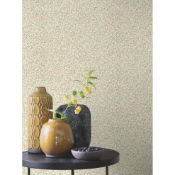 Tapet & Glasvæv ^ Rasch STUDIO 2027 BLOMSTER TAPET 0,53X10 M