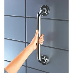 Tilbehør Badeværelse ^ Ridder Assistent 45 CM, KROM BADEKARSGREB