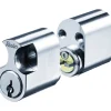 Låsecylindere ^ Ruko SERIE 600RB RB2602 CYLINDER DOBBELTCYLINDER GRÅ 1 SÆT