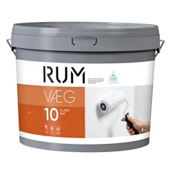 10 VÆGMALING 9 L HVID>Rum Discount