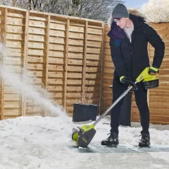 Fejemaskiner & Sneslynger ^ Ryobi SNESLYNGE AKKU 25 CM UDEN BATTERI OG LADER