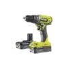 ONE+ R18DD2-220S BORE-/SKRUEMASKINE AKKU MED BATTERI OG LADER>Ryobi Outlet