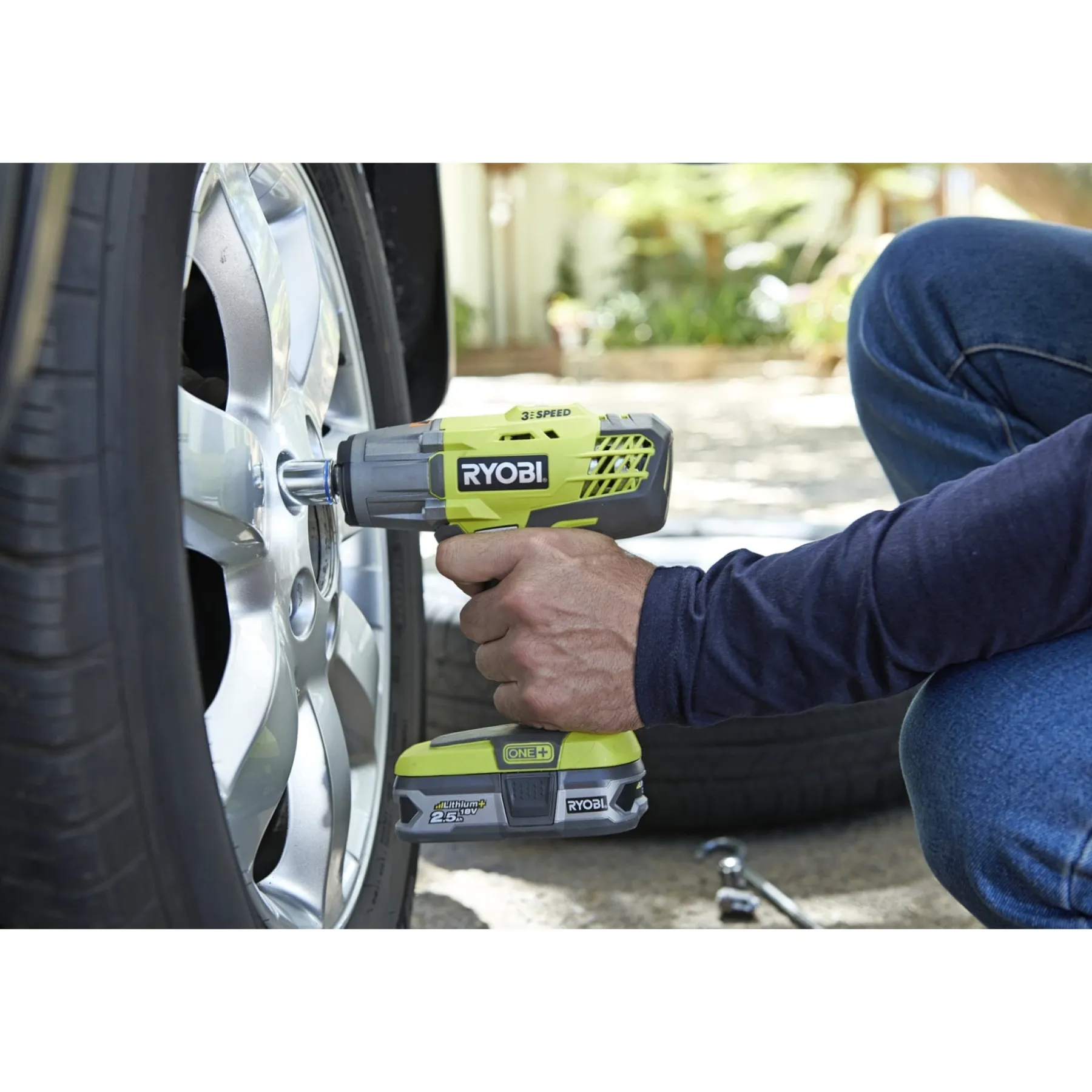 ONE+ R18IW3-0 SLAGSKRUENØGLE AKKU UDEN BATTERI OG LADER>Ryobi Outlet