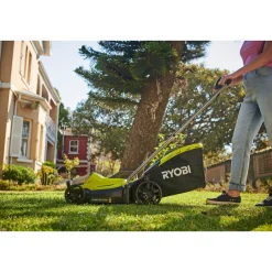 RLM18X33B50 PLÆNEKLIPPER AKKU 18V MED BATTERI OG LADER>Ryobi Outlet