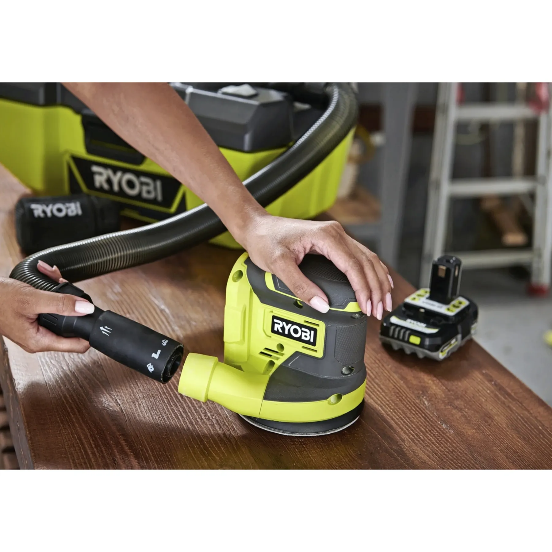 RROS18-0 EXCENTERSLIBER AKKU>Ryobi Outlet