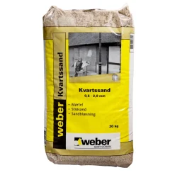 OVNTØRRET SAND 20 KG 0,5-2 MM>Saint-Gobain Weber Outlet