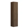 Badeværelsesmøbler ^ Scanbad DELTA HØJSKAB VENSTREHÆNGSLET BRUN EG 40 X 176 CM