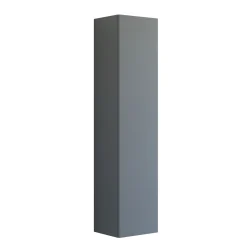 Badeværelsesmøbler ^ Scanbad DELTA HØJSKAB VENSTREHÆNGSLET GRÅ MAT 40 X 176 CM