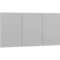 Badeværelsesmøbler ^ Scanbad MULTO SPEJLSKAB UDEN LAMPER HVID 120 X 64 CM