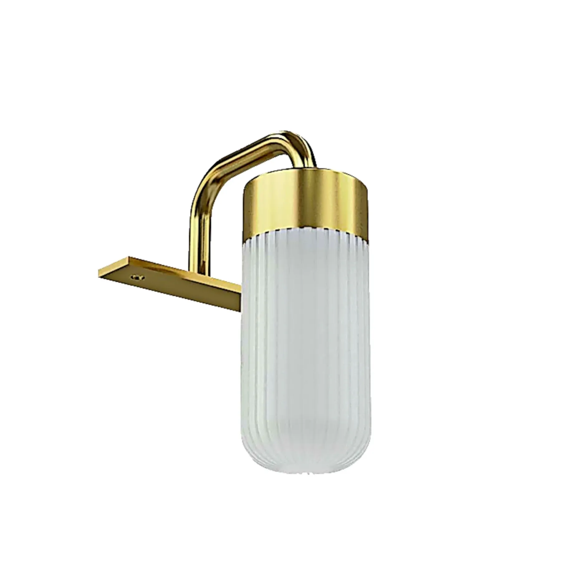 Badeværelsesmøbler ^ Scanbad PLAY LED LAMPE MESSING
