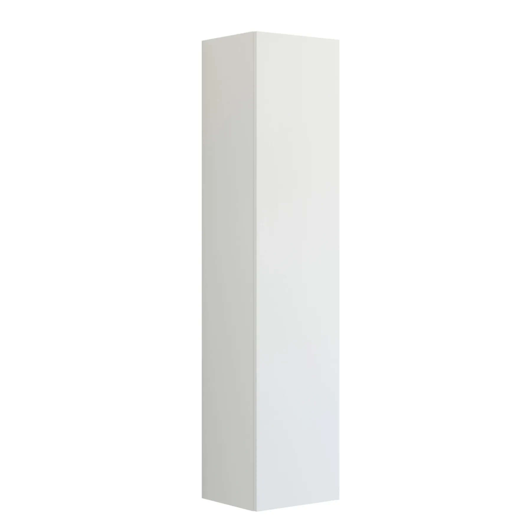 DELTA HØJSKAB VENSTREHÆNGSLET HVID MAT 40 X 176 CM>Scanbad Outlet