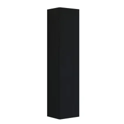 DELTA HØJSKAB VENSTREHÆNGSLET SORT EG 40 X 176 CM>Scanbad Discount