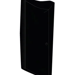 FLEXI MAT ALU PROFIL, 1 STK. BRUSEDØR 74 CM KLART GLAS>Scanbad Discount