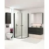 FLEXI SORT PROFIL, 1 STK. BRUSEDØR 74 CM KLART GLAS>Scanbad New